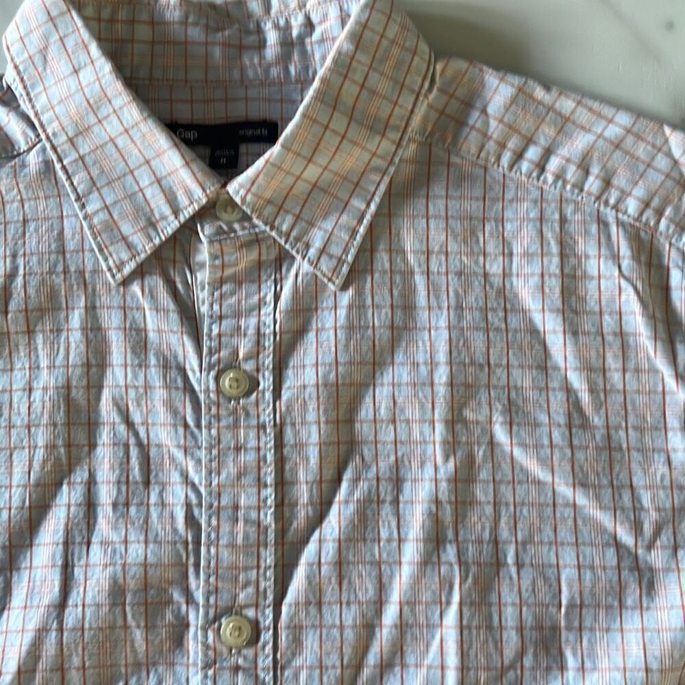Gap Original Fit Short Sleeve Buttun Up Sz. M